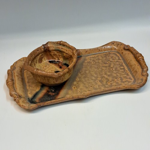Click to view detail for #240719 Chip & Dip, Serving Platter $24